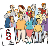 Gruppe von Menschen